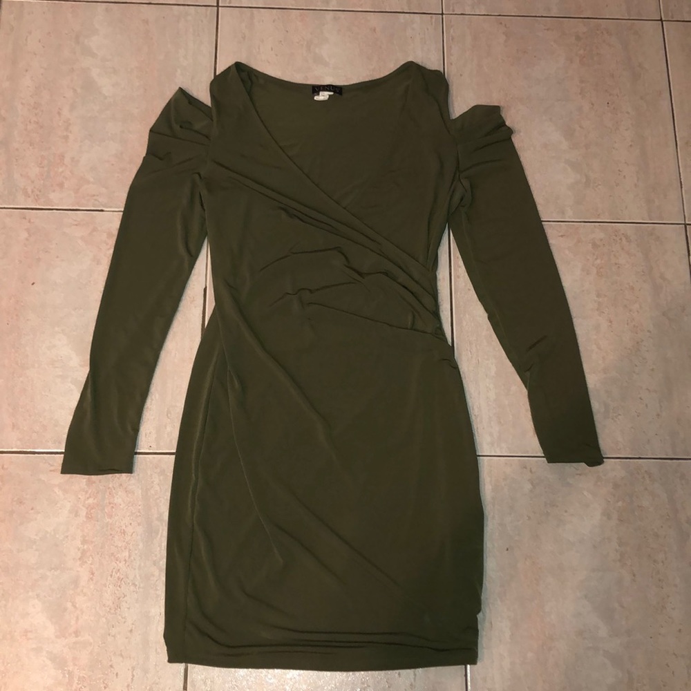 Venus Olive Green Dress